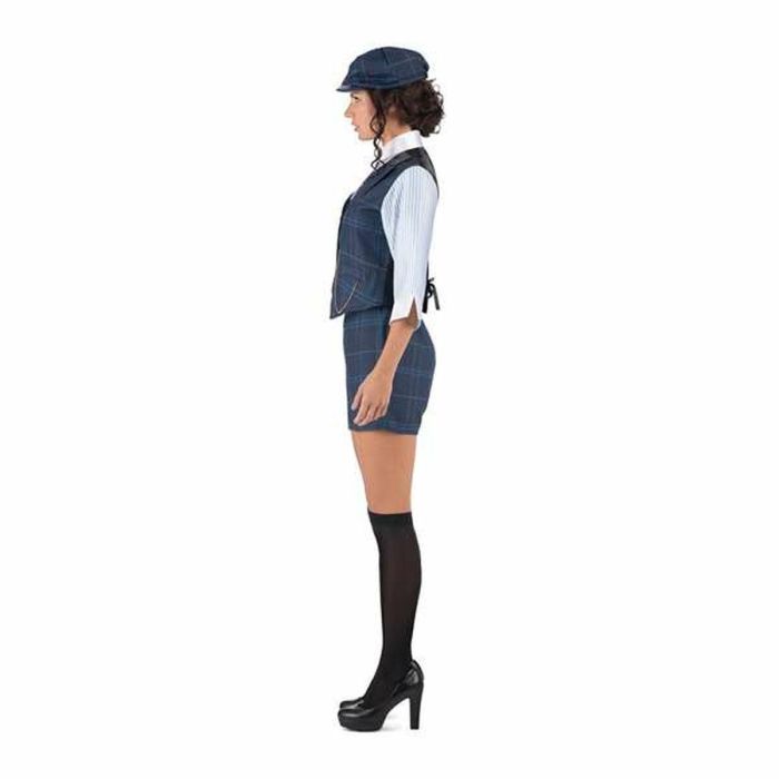 Disfraz gánster irlandesa gorra, camisa con chaleco y cadena, corbata con pasador, pantalón y medias talla m 5 Disfraz gánster irlandesa gorra, camisa con chaleco y cadena, corbata con pasador, pantalón y medias talla m 5