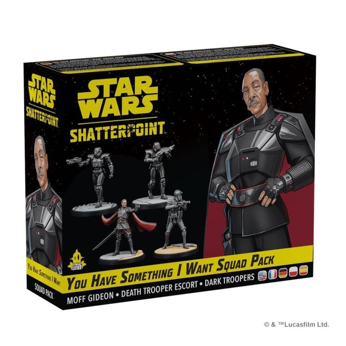 Star Wars Shatterpoint Moff Gideon Expansión Juego de Mesa