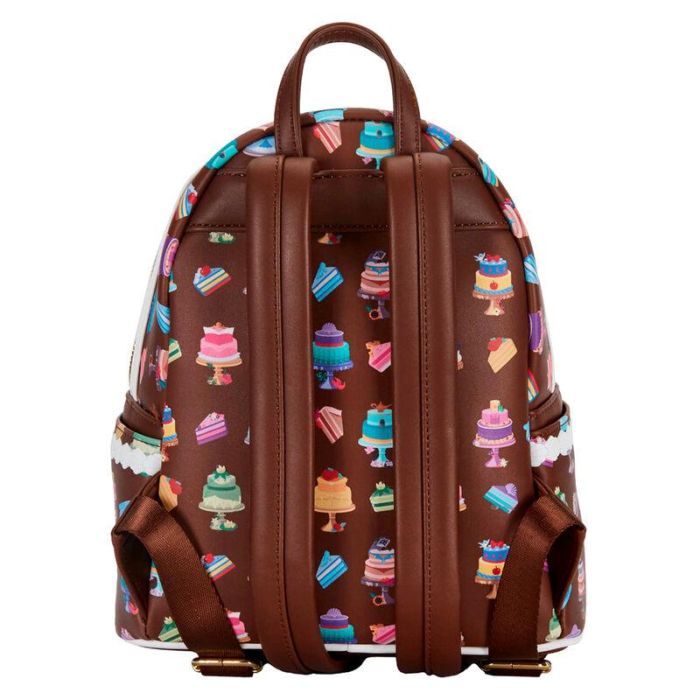 Loungefly Mini Mochila Disney Princess Cakes - Piel Sintética con Apliques 3 Loungefly Mini Mochila Disney Princess Cakes - Piel Sintética con Apliques 3