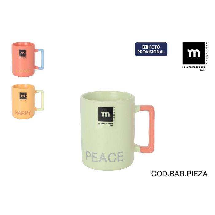 Taza de café cortado Love&Peace 180 cc - Inde (36 Unidades) Taza de café cortado Love&Peace 180 cc - Inde (36 Unidades)