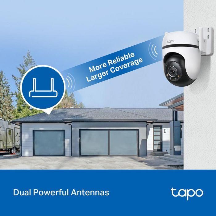TP-Link TapoC520WS Cámara de Seguridad Wi-Fi Exterior PTZ 2K QHD IP66 con Visión Nocturna Color, Detección IA y Audio Bidireccional 6 TP-Link TapoC520WS Cámara de Seguridad Wi-Fi Exterior PTZ 2K QHD IP66 con Visión Nocturna Color, Detección IA y Audio Bidireccional 6