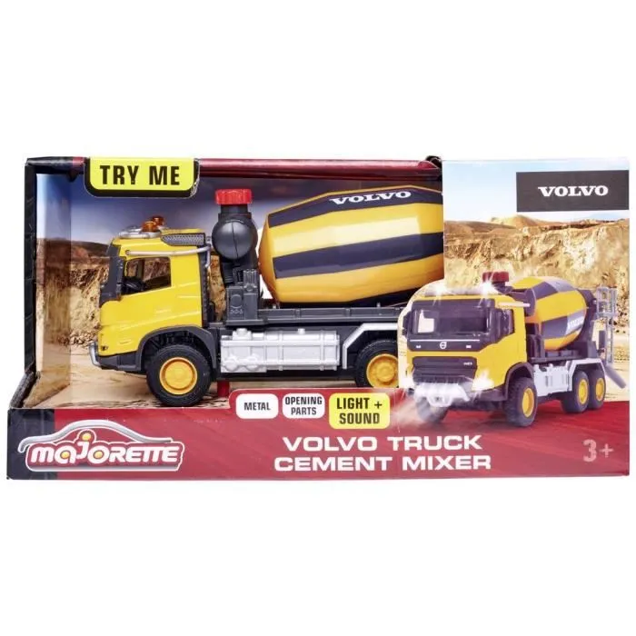 Majorette Camión con Peonza 19 cm Sonidos y Luces 2 Majorette Camión con Peonza 19 cm Sonidos y Luces 2