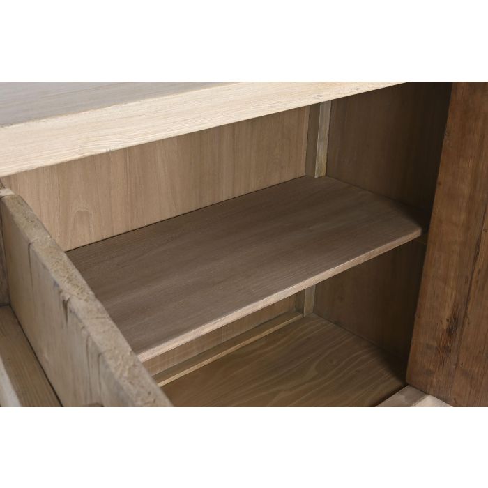 DKD Home Decor Aparador Antik china top Natural 4 Puertas Olmo Macizo 230 x 96 x 48 cm 7