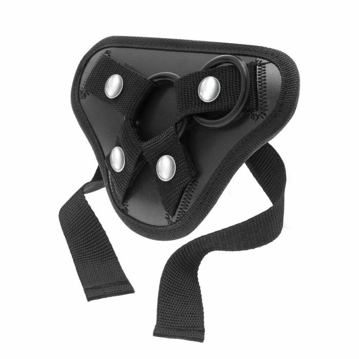 Consolador con arnés S Pleasures Rojo/Negro 1