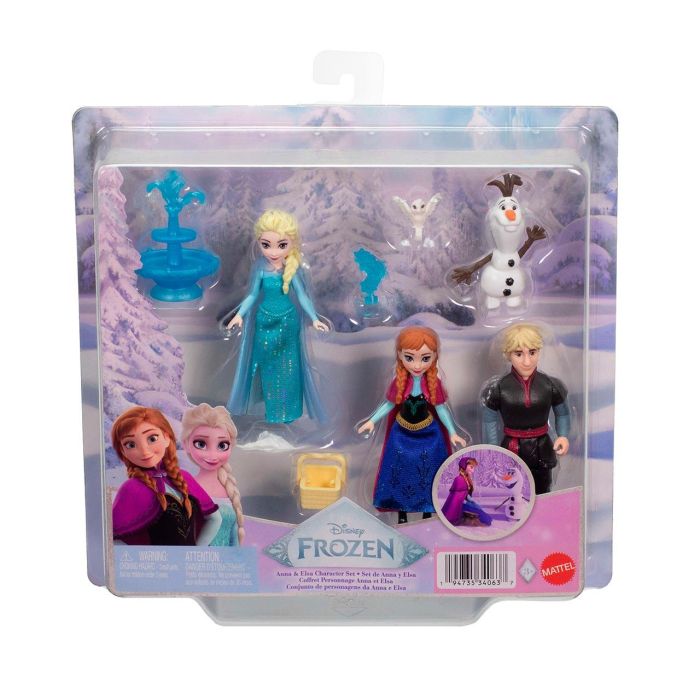 Mattel Conjunto Personajes Frozen JJP89 Disney Princess Anna Elsa Olaf Kristoff Muñecos Juguete Niños 1 Mattel Conjunto Personajes Frozen JJP89 Disney Princess Anna Elsa Olaf Kristoff Muñecos Juguete Niños 1