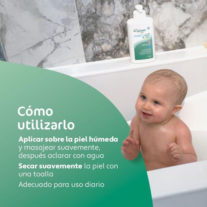 Gel y Champú 2 en 1 Eryplast ERYPLAST BABY 500 ml 4