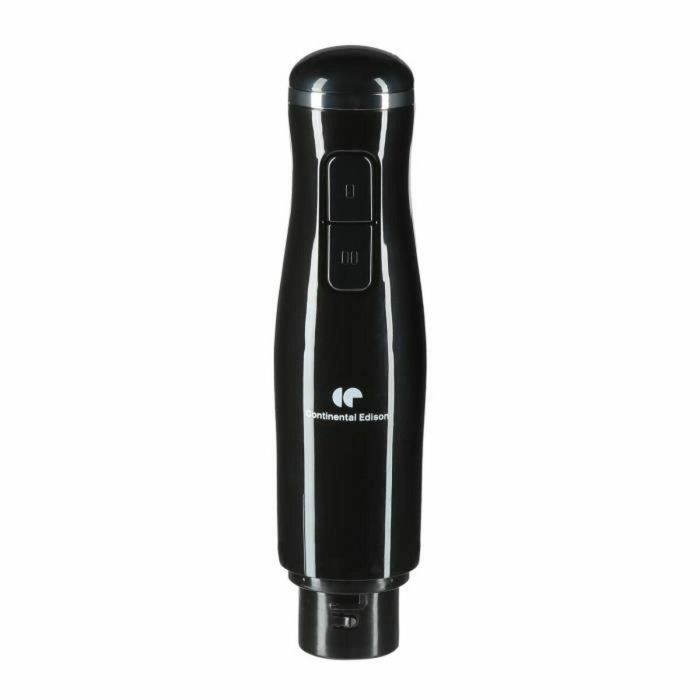 Continental Edison CEHB01 Licuadora de inmersión manual 400W, eje metal, función Turbo, vaso 550ml, batidor - Negro 1