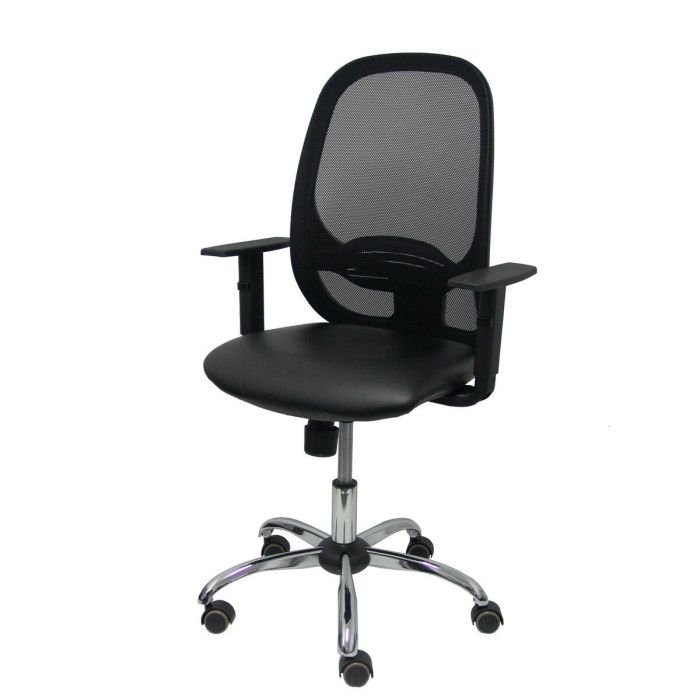 Silla de Oficina P&C 10CCRRN Con reposabrazos Negro 5