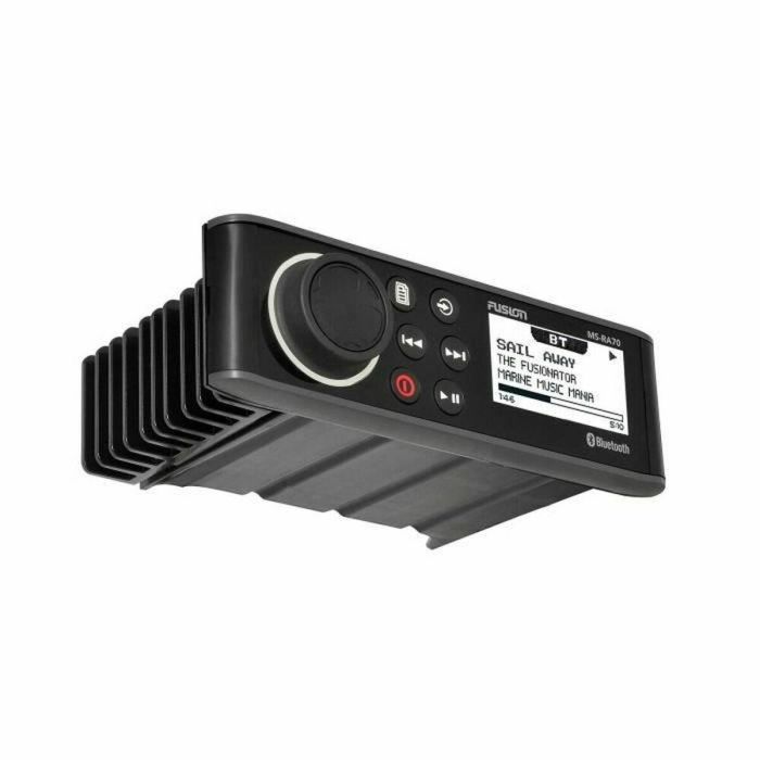 Fusion MS-RA70 Autorradio Marina Impermeable IPx7 Bluetooth USB MP3 Apple Android DAB AM/FM Pantalla LCD Control App FUSION-Link 2 Zonas 0 Fusion MS-RA70 Autorradio Marina Impermeable IPx7 Bluetooth USB MP3 Apple Android DAB AM/FM Pantalla LCD Control App FUSION-Link 2 Zonas 0