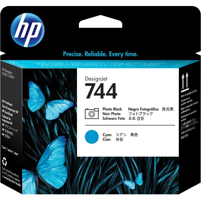 HP DesignJet 744 Cabezal de impresion Negro Foto y Cyan