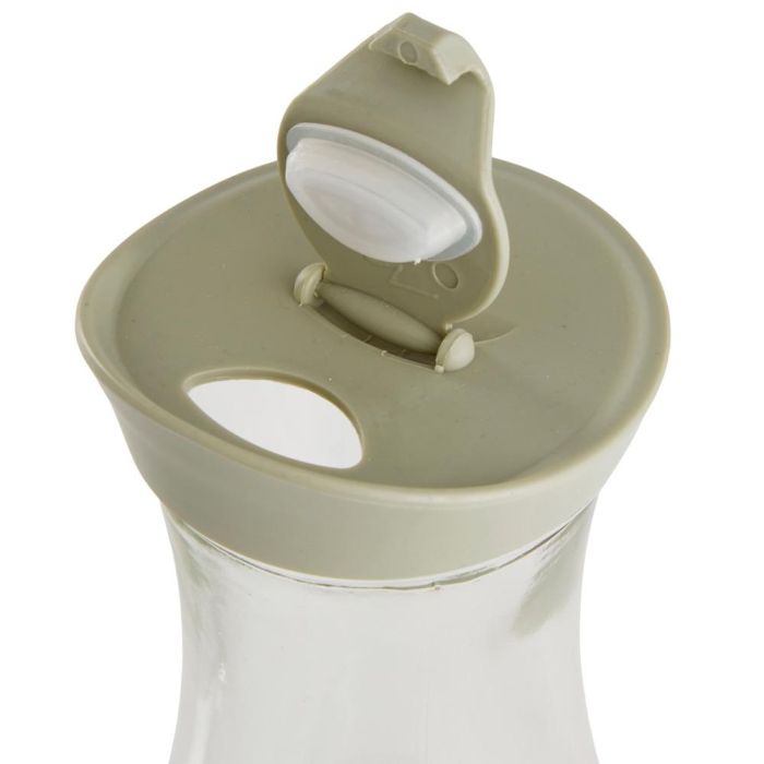 Botella Day 1 L con Tapa Surtida para Bebidas, Cristal y Plástico, Colores Arena Natural, Verde Musgo y Amarillo Arena 6 Botella Day 1 L con Tapa Surtida para Bebidas, Cristal y Plástico, Colores Arena Natural, Verde Musgo y Amarillo Arena 6