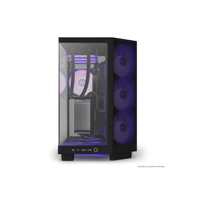 NZXT CC-H61FB-R1 H6 Air Flow Midi Tower PC Negro