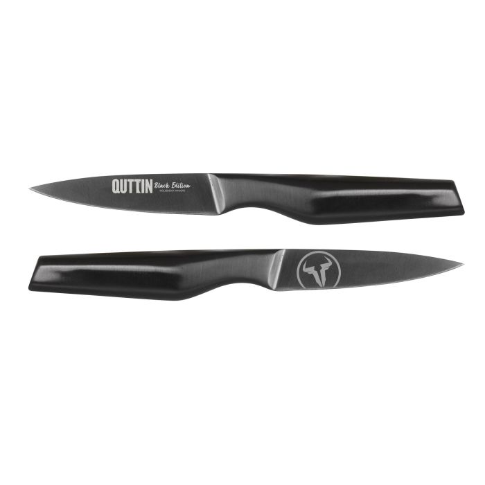 Quttin Cuchillo Pelador de Hoja 10.5 cm Black Edition (12 Unidades) 3