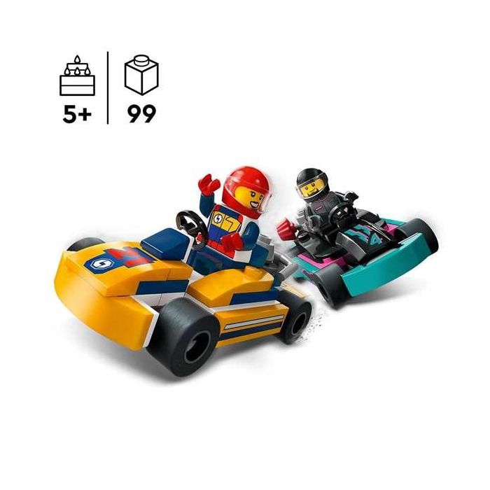 Juego de construccion karts y pilotos de carreras lego city 2 Juego de construccion karts y pilotos de carreras lego city 2