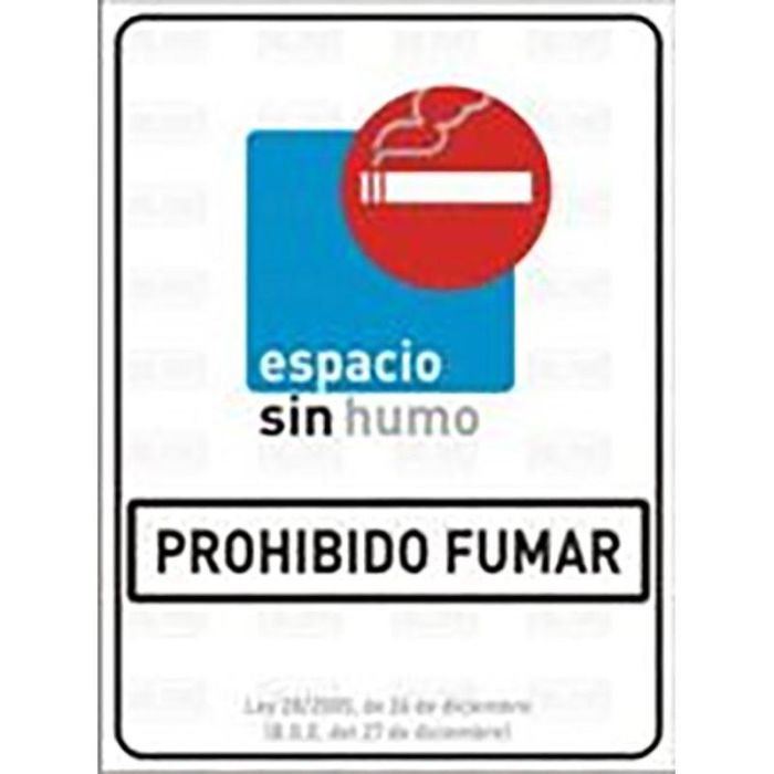 DUVER 2120 Señal Plástico Prohibido Fumar 297x210