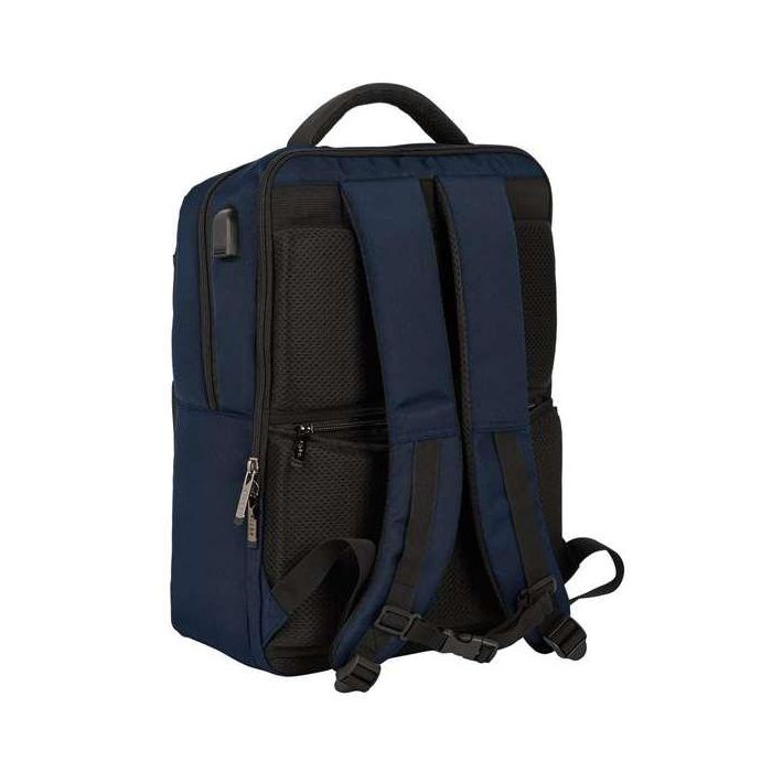 Cartera Escolar Safta Business Black-Blue-Grey Mochila 2 Bolsillos Portatil 15,6-'+Usb 310x130x440 mm 6 Cartera Escolar Safta Business Black-Blue-Grey Mochila 2 Bolsillos Portatil 15,6-'+Usb 310x130x440 mm 6
