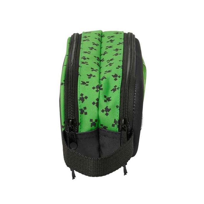 Safta Portatodo Doble 3D Minecraft 21x8x6 cm