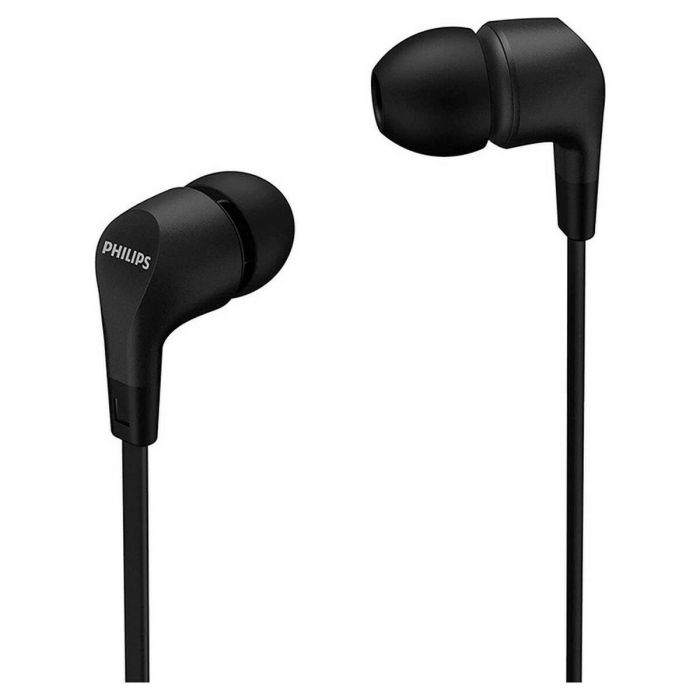 Auriculares Philips Negro Silicona 4 Auriculares Philips Negro Silicona 4