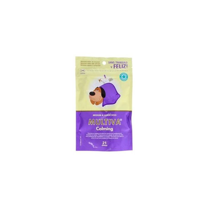 Vetnova Multiva Calming Chews para Perros Medianos y Grandes - 25 Unidades
