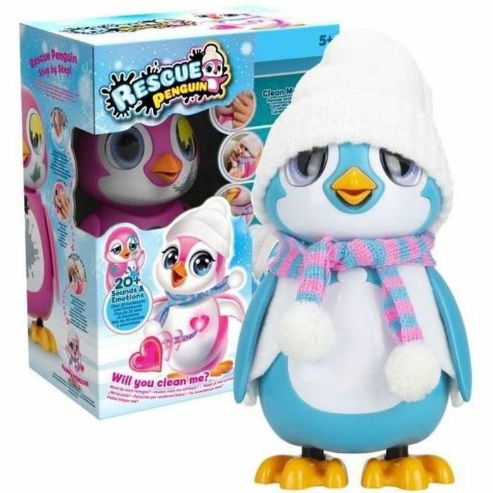 Pingüino interactivo azul - RESCUE PENGUIN 4