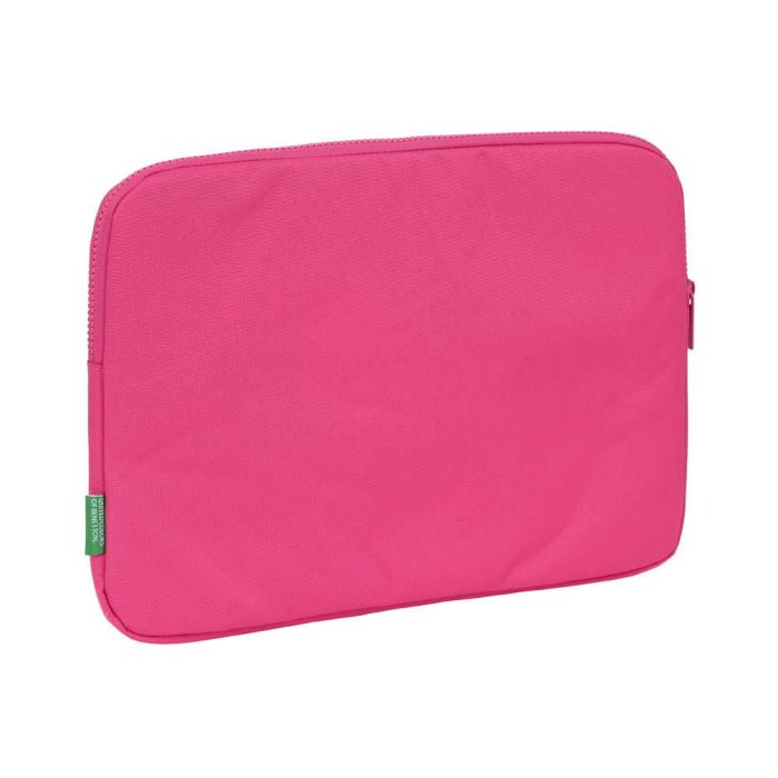 Funda para Portátil Benetton Raspberry Fucsia (34 x 25 x 2 cm) 1