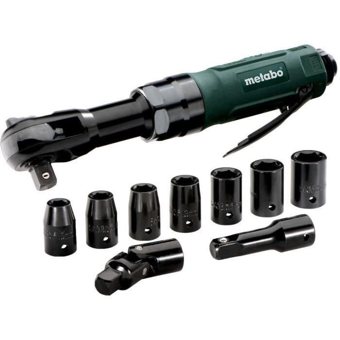 Destornillador de carraca de aire comprimido - METABO - DRS 68 Set 1/2