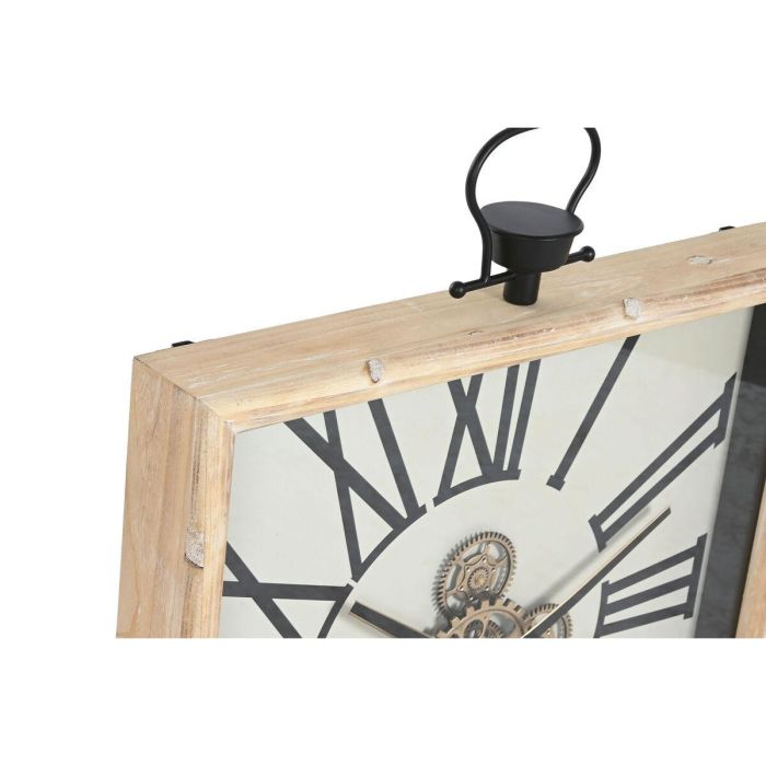 Reloj Pared Tradicional DKD Home Decor Blanco Natural 8.5 x 73 x 60 cm 4 Reloj Pared Tradicional DKD Home Decor Blanco Natural 8.5 x 73 x 60 cm 4