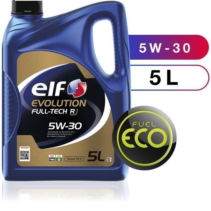 Aceite de motor - ELF - Evolution FULL-TECH R 5W-30 - 5L 2 Aceite de motor - ELF - Evolution FULL-TECH R 5W-30 - 5L 2