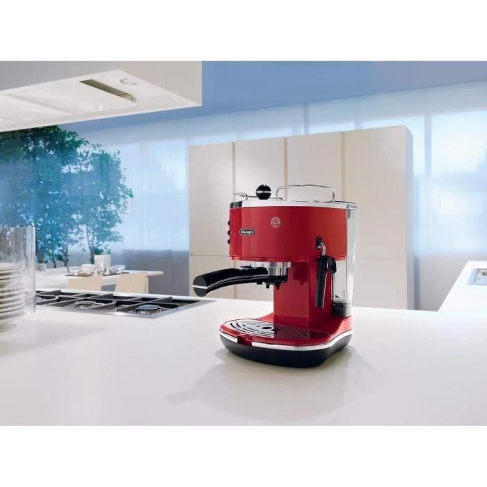 DELONGHI ECO 311.R Icona cafetera espresso clásica - Rojo 2 DELONGHI ECO 311.R Icona cafetera espresso clásica - Rojo 2