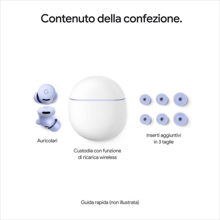 Auriculares Google Pixel Buds 2a Púrpura 3