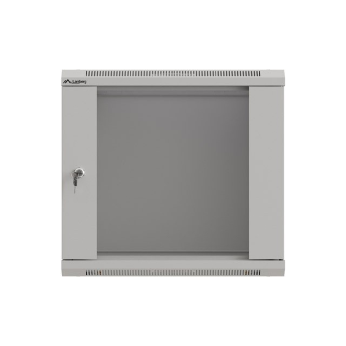 LANBERG WF03-5309-10S Armario Rack 9U Bastidor de Pared Negro para Servidores y Equipos de Red 1