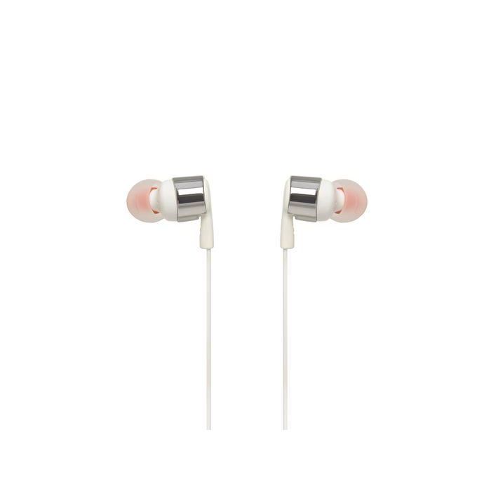 JBL Tune 210 Auriculares In-Ear Grises con Pure Bass, Control Remoto de 1 Botón y Micrófono Integrado para Llamadas 3