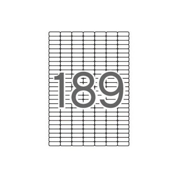 Apli Etiquetas Adhesivas 25,4x10 mm Inkjet-Láser Cantos Romos 189X25H Blanco Adhesivo Removible 4725 Etiquetas Apli Etiquetas Adhesivas 25,4x10 mm Inkjet-Láser Cantos Romos 189X25H Blanco Adhesivo Removible 4725 Etiquetas