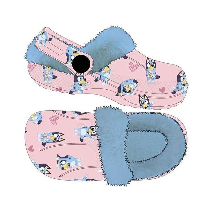 Cerdá Zapatillas de Casa Zueco Borreguillo Bluey T30/31
