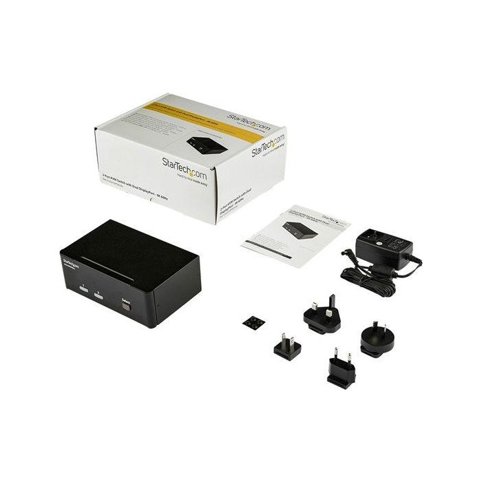 Conmutador KVM con 2 Puertos Startech SV231DPDDUA2 3