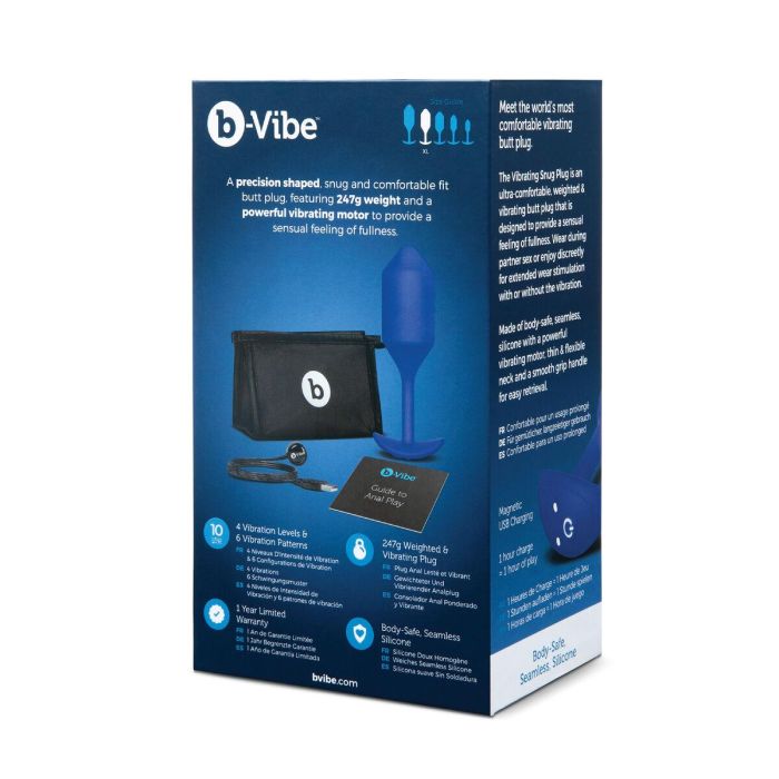 Plug Anal B-Vibe Vibrating Azul 2