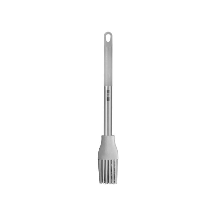 Pincel de Silicona con Mango de Acero Quttin (24 Unidades) 1 Pincel de Silicona con Mango de Acero Quttin (24 Unidades) 1