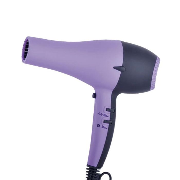 Secador Profesional Con Luz Uv Dryer Violet Perfect Beauty