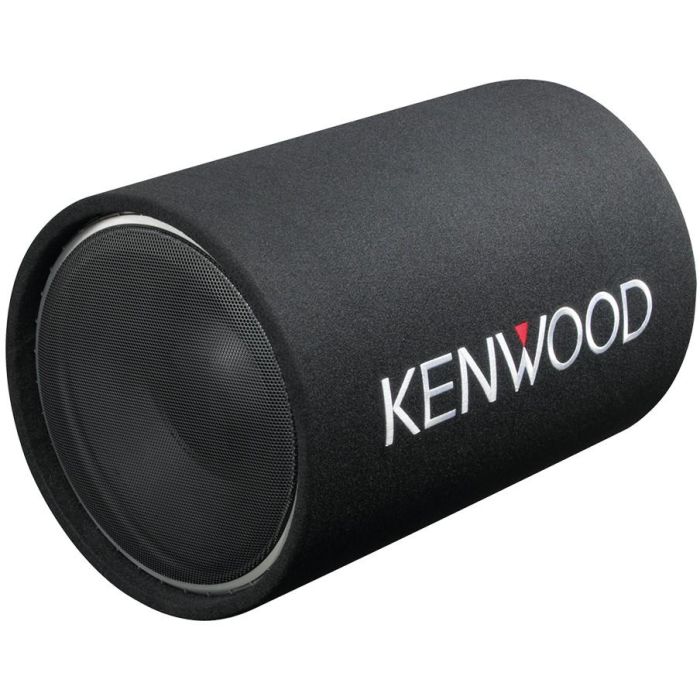 Kenwood KSC-W1200T Subwoofer Pasivo 1200W 30cm con Caja Acústica Negro 4 Ohmios para Coche Audio RMS 200W Ferrita