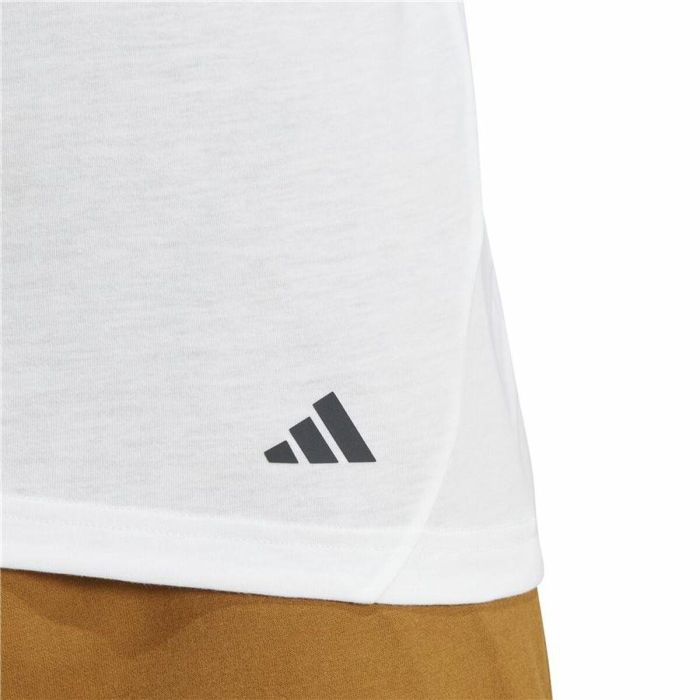 Camiseta de Manga Corta Hombre Adidas Base Blanco L 1 Camiseta de Manga Corta Hombre Adidas Base Blanco L 1
