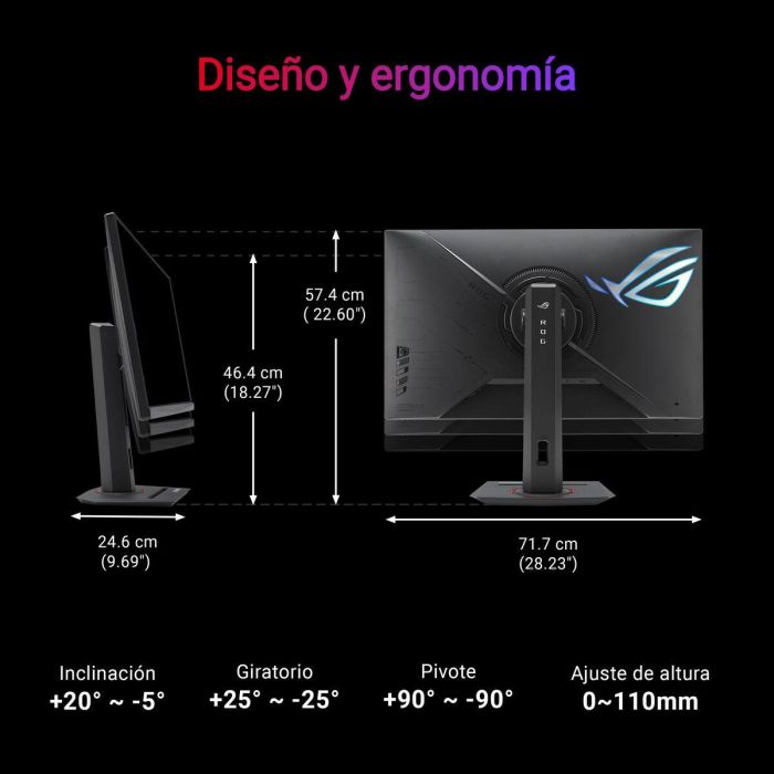 ASUS ROG Strix XG32UCG Monitor Gaming 31.5" 4K UHD LCD Negro 1ms 160Hz 9 ASUS ROG Strix XG32UCG Monitor Gaming 31.5" 4K UHD LCD Negro 1ms 160Hz 9