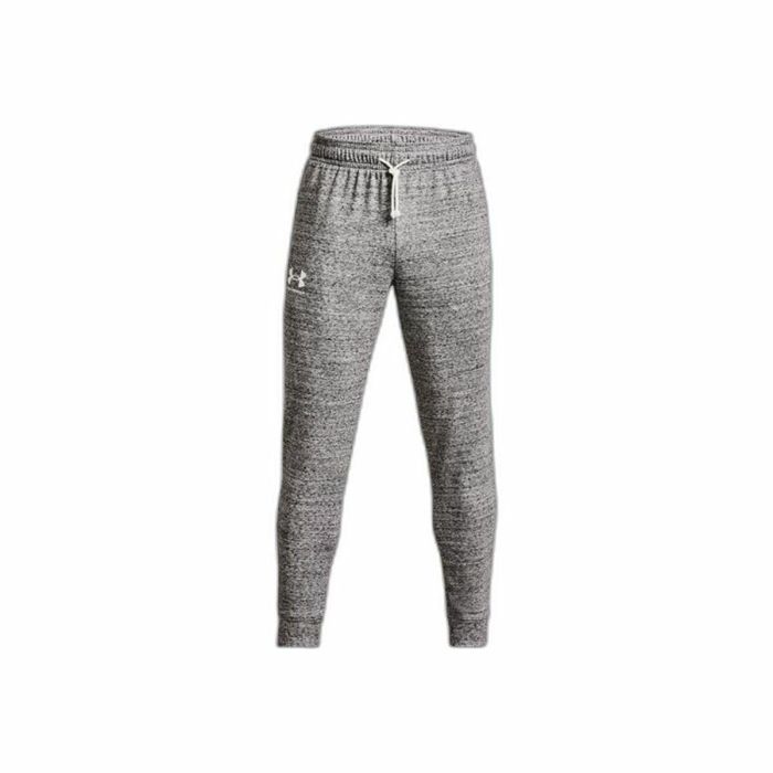 Pantalón Largo Deportivo Under Armour Rival Terry Gris Hombre Fitness Pantalón Largo Deportivo Under Armour Rival Terry Gris Hombre Fitness