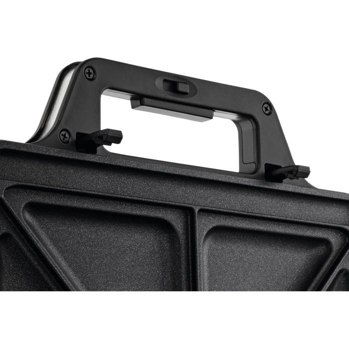 WMF Sandwichmaker Lono 0415150011 – 800W, Antiadherente, Fácil de Limpiar, Acero Inoxidable, Negro/Plata 3