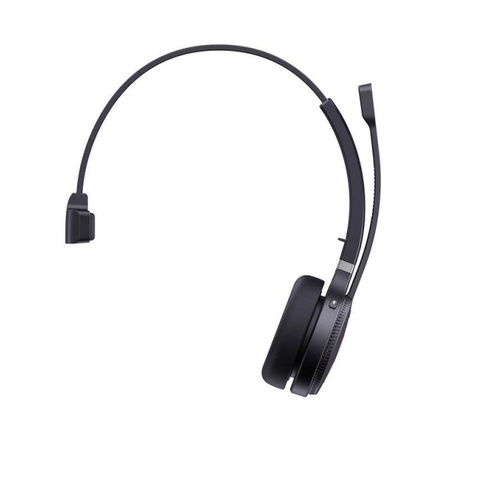 Yealink WH62 Auriculares Inalámbricos DECT Mono UC, Certificado Teams, Voz HD, Conexión Dual PC/Fijo, Alcance 160m, 14h Autonomía 2