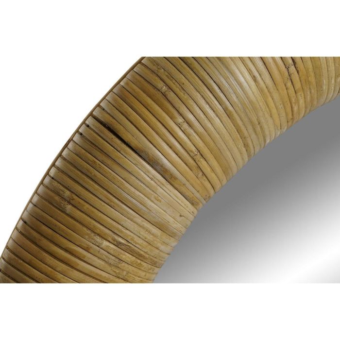 Espejo de pared Home ESPRIT Natural Tropical 80 x 7 x 80 cm 2