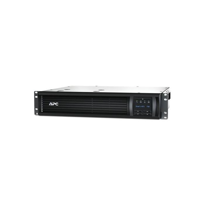 APC SMT750RMI2UC sistema de alimentación ininterrumpida (UPS) Línea interactiva 0,75 kVA 500 W 4 salidas AC