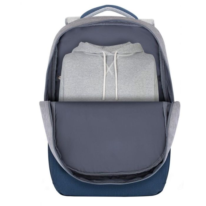Riva NB Rucksack Prater 17.3" grau/d.blau 7567 7