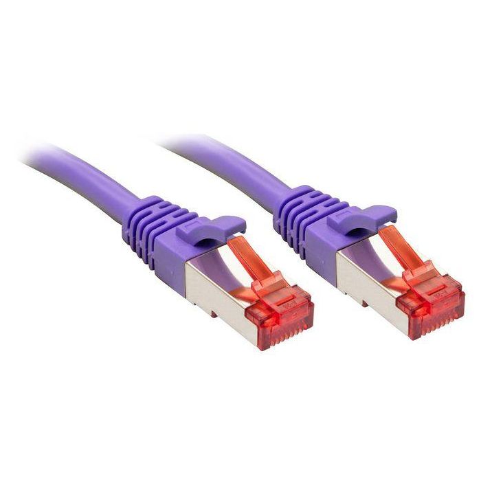 Lindy 5m Cat.6 S/FTP Network Cable, Purple Lindy 5m Cat.6 S/FTP Network Cable, Purple