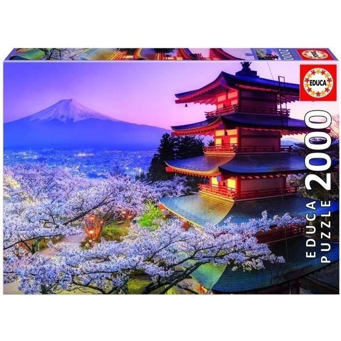 Educa Puzzle 16775 Monte Fuji Japón 2000 Piezas