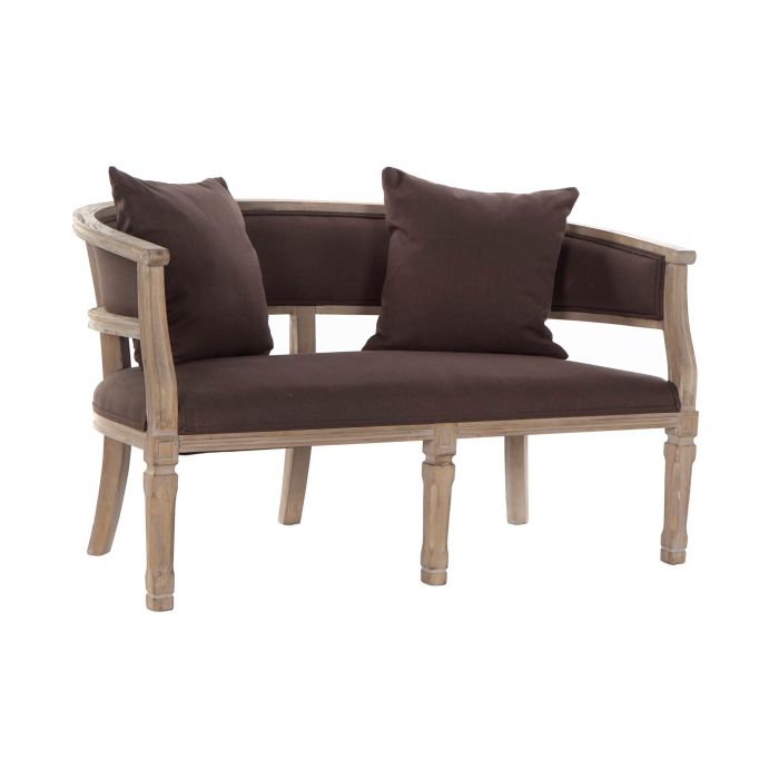 Sofa Tradicional DKD Home Decor Marron 69 x 72 x 122 cm 4 Sofa Tradicional DKD Home Decor Marron 69 x 72 x 122 cm 4